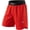 Red, variant on MMA Shorts, No Gi BJJ Shorts for Men for Boxing, UFC, Kickboxing, Grappling, Jiu Jitsu & Cross Training (Black, Large)