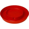 Little Giant 1 Gallon Plastic Screw-On Poultry Waterer Base, Red