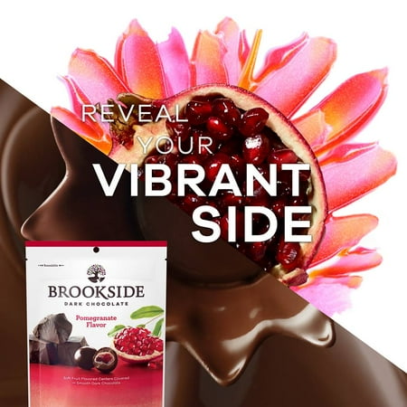 Brookside, Dark Chocolate Pomegranate Flavor, 3 Oz