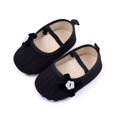 thumbnail image 7 of Otqutp Princess Footwear for Baby Girls Fashion Spring Summer Soft Sole Solid Color Bowknot Children Casual Shoes for 0 to 12 Months, 7 of 7