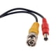thumbnail image 3 of Cable de extensión profesional de 10 m con alimentación de CC y vídeo BNC para DVR, cámaras y monitores de CCTV (negro), 3 of 4