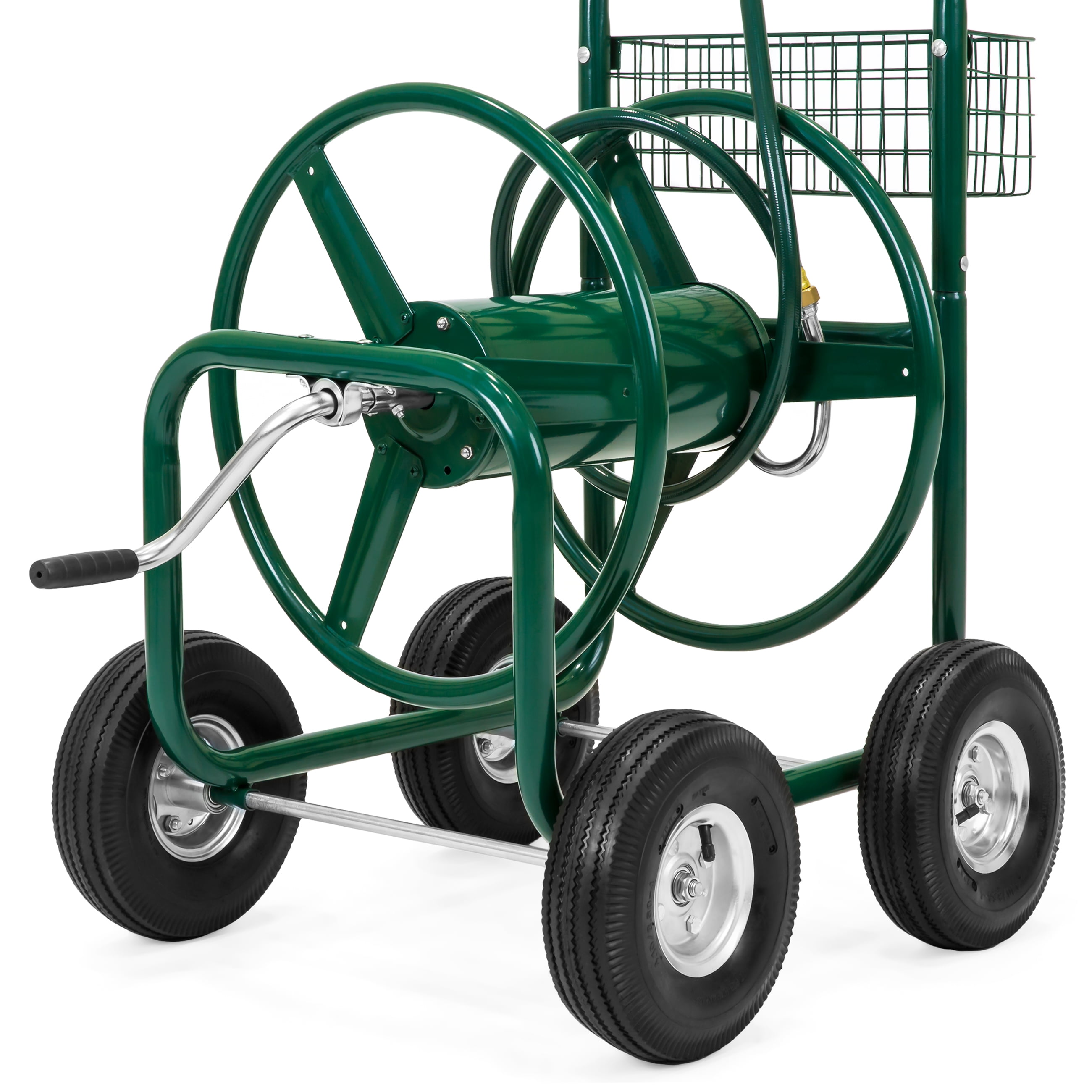 Best Choice S 300ft Water Hose Reel Cart W Basket For Best Choice S 300ft Water Hose Reel Cart W Basket For Outdoor Garden Heavy Duty Yard Planting Green Com