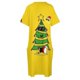 thumbnail image 5 of Vestido de verano para mujer traje holgado con bolsillo fondo árbol de Navidad vacaciones en la playa, 5 of 7