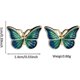 thumbnail image 2 of Hypoallergenic Enamel Blue Monarch Butterfly Stud Earrings Tiny Cute Crystal Insect Stud Earrings For Women Girls Free Shipping------Product code 6511, 2 of 4