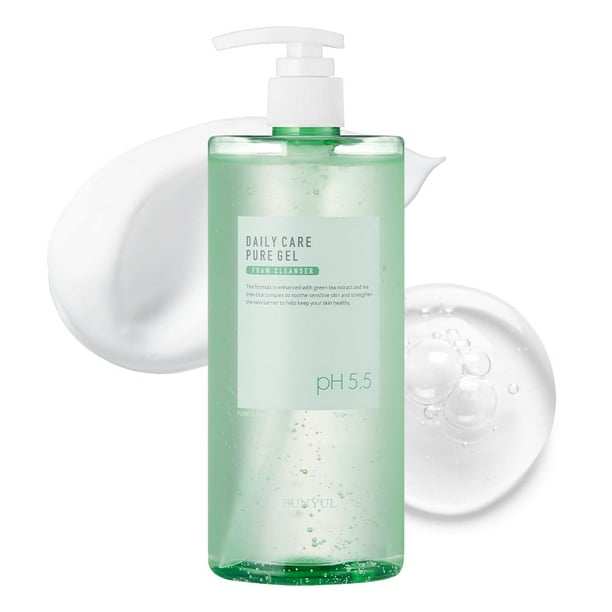 Gel puro de cuidado diario EUNYUL para el cuidado de la cara, 500 ml, pH 5.5, bomba