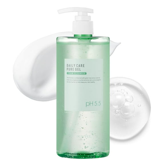 Gel puro de cuidado diario EUNYUL para el cuidado de la cara, 500 ml, pH 5.5, bomba