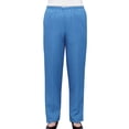 thumbnail image 1 of Silverts Women Open Back Gab Pant, 2XL Plus Size, Cool Blue, 1 of 2