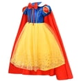 thumbnail image 2 of Disfraz de princesa Avady para niñas con capa y accesorios, 2 of 6