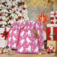 thumbnail image 5 of Fuzoiu Cute Poodle Dog Print Christmas Gift Bag,Burlap Gift Bag with Drawstring Closure & Hang Tag,Perfect for Holidays, Birthdays, and Special Occasions-Medium, 5 of 7