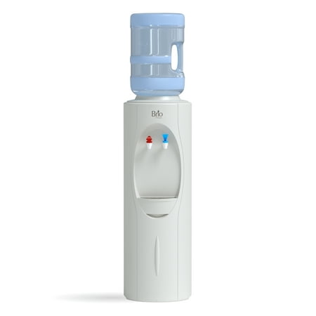 

Brio CBP500 Premier Series Top Load Water Cooler Dispenser 3-5 Gallon Capacity With Hot and Cold Water Ranging From 41-194 Degrees Fahrenheit