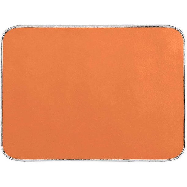 Alfombrilla antigoteo para encimera de cocina. Absorbente. Reversible. Microfibra. Escurridor de platos. hola