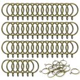 thumbnail image 1 of Anjuu Paquete De 48 Anillos De Ojales Deslizantes Para Cortinas De Metal De 38 Mm De Diámetro Interior Tono Bronce Antiguo, 1 of 1