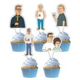 thumbnail image 5 of 32 Pcs For King of the Hill Cartoon-Themed Party Decorations and Favors Set – Backdrop, 13 Cupcake Toppers, and 18 Balloons for Celebration Birthday Parties, 5 of 5