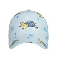 thumbnail image 2 of Haiem Cartoon Turtle Baseball Cap Dad Hat Cotton Soft Adjustable Fashion Hats for Men Women Unisex Style Headwear, 2 of 9