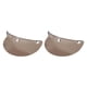 thumbnail image 1 of Speravity 3-Snap Visera para casco de motocicleta Peak Sun Visor Té transparente Té transparente 2piezas, 1 of 1