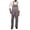 Grey, variant on Men's Denim Overalls Relaxed Fit, Adjustable Strap Bib Overall Jumpsuit, Relaxed Fit Workwear with Tool Pockets, Vintage Carpenter Style Dungarees, Casual Utility One-Piece