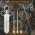 thumbnail image 4 of Creole Feast IS1001 Stainless Steel Meat Injector Syringe Kit, 4 of 7