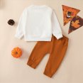 thumbnail image 5 of TOWED22 Infant Baby Boy Fall Clothes Set Funny Print Graphic Sweatshirt Pant Outfit Toddler Winter Clothes, 5 of 7