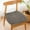 Coffee, variant on IMossad Soft Plush Chair Pads with Ties Winter Indoor Warmth U-Shaped Seat Cushion Non Slip Chair Cushions for Dining Chairs