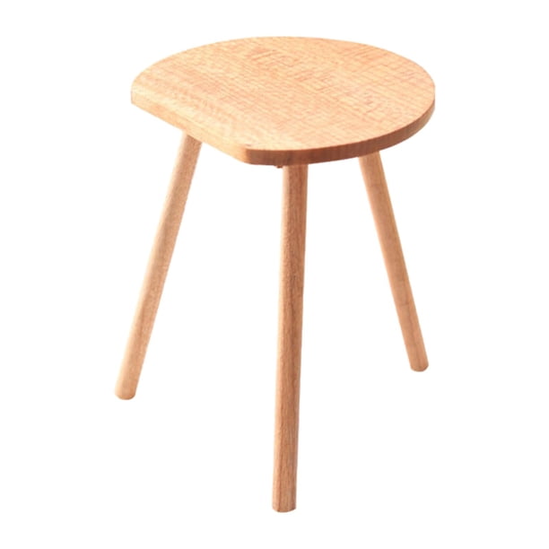 1:12 escala casa de muñecas mesa auxiliar muebles miniatura de noche de madera para sala de estar accesorios de escena
