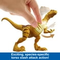 thumbnail image 2 of Jurassic World Strike Attack Velociraptor Dinosaur Toy with Single Strike Action, 2 of 6