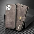 thumbnail image 4 of SOATUTO for iPhone 12 / 12 Pro Case, New iPhone 6.1 inch Leather Case Durable Folio Flip Slim with Card Slot Cover and Removable Magnetic Case for Apple iPhone 12 / 12 Pro 6.1 inch 2020 (Gray), 4 of 7