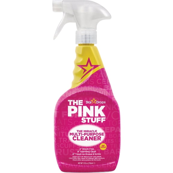 Stardrops - The Pink Stuff - The Miracle Multi-Purpose Cleaning Spray 750ml 3-Pack Bundle (3 Multi-Purpose Spray)