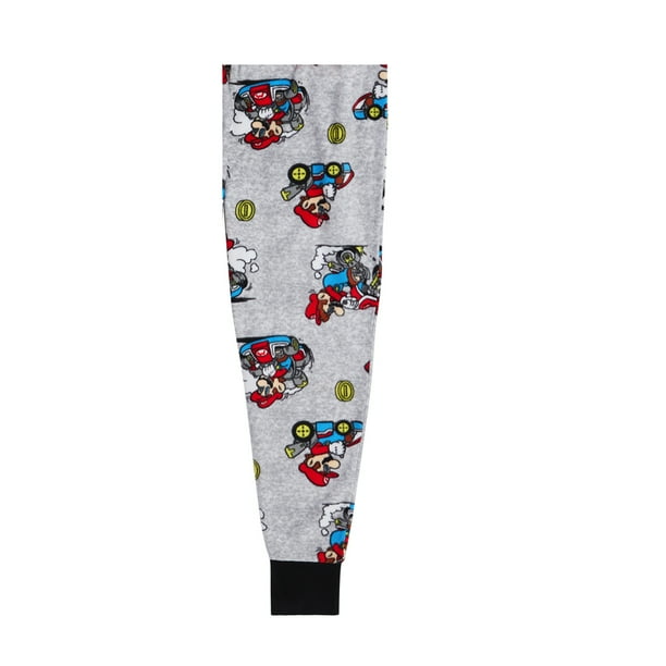 Mario Kart Boys Pajamas Set Long Sleeve Little Big Kid PJ s 2 Piece Mario Sleepwear 4 12 Walmart