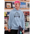 thumbnail image 2 of Music In My Head Hoodie Men -Smartprints Designs, Male Large, 2 of 4