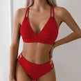 thumbnail image 3 of Bikini Set for Women Sporty Two Piece Swimsuit High Waisted Bottom Tummy Control Bathing Suit Comfortable Swimwear for Beach Activities Vacation Pool Party, 3 of 6
