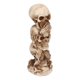 thumbnail image 4 of Adorno Innovador de Calavera de Resina para Manualidades de Halloween para el Festival del Hogar Navidad, 4 of 10