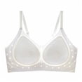 thumbnail image 5 of HADST Women's Breathable Buttery Soft Bralette Wireless Summer Thin Bras Smooth Plus Size Support Bra (S-4XL) Nylon,Spandex, 5 of 6