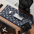 thumbnail image 2 of Long Mouse Pads for Desk,Blue Cartoon Unicorn Dessert Music Note Desk Mats on Top Of Desks, Desk Mouse Pad Extra Large with 3mm Non-Slip Base and Stitched Edge for Gaming,Work,Home 35.4"x15.7", 2 of 5