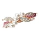 thumbnail image 3 of Elegante Perlas de Cristal Pinzas para Cabello Horquilla Diadema Mujer, Color Rosa / Rojo Sunnimix Crystal Hair Clip for Women, 3 of 8