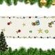 thumbnail image 1 of Mesa Navideño Con Feliz Navidad 72 Pulgadas Largo Arpillera Granja (33 X 120 Cm), 1 of 9