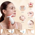 thumbnail image 2 of Masajeador de cuello y rostro rilzii para uso doméstico, 3 modos, blanco, 2 of 8