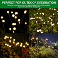 thumbnail image 5 of Set of 4 Outdoor Solar Garden Lights, 8 LED Decorative Firefly Solar Lights, IP65 Waterproof Solar Firefly Lights for Driveway, Terrace, Patio, Walkwa, 5 of 5