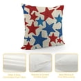 thumbnail image 4 of Chilfamy Patriotic Pillow Cover Stars Freedom 4th of July Decor Independence Day Decorations Memorial Day Cushion Case for Sofa Couch  White, 4 of 5