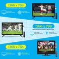 thumbnail image 5 of Audiobox 13-in. 1366 x 768 HD Widescreen Portable TV/DVD Combo with Remote and Car Charger, TV-13D, 5 of 7
