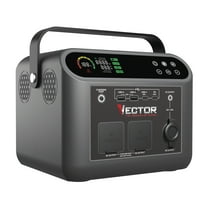 Vector VECLIPS4 444 WH, 500 Watt Powerstation, with AC, USB and DC Power, Solar Panel Capable
