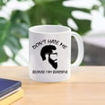 thumbnail image 2 of Funny coffee mug Don't Hate Me Because I'm Beardiful Mug/Bearded Men Mug/Beautiful Beard/Manly/Funny Beard Gift For Him/Black Beard/Cute Man Mug 11 oz Novelty Mug, 2 of 4
