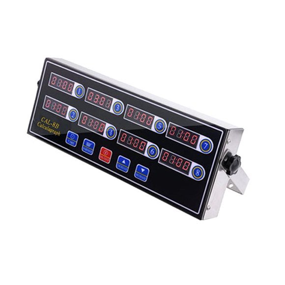 Channels Kitchen Timers, Commercial Cooking Timer, Digital Alarm Reminder Multi-Event, Restaurant Timer with Loud Alarm Cooking Reminder