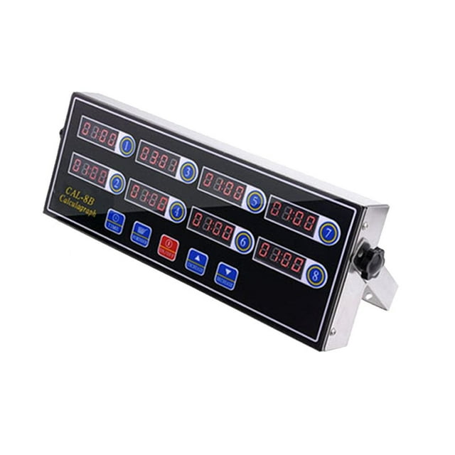 Channels Kitchen Timers, Commercial Cooking Timer, Digital Alarm Reminder Multi-Event, Restaurant Timer with Loud Alarm Cooking Reminder