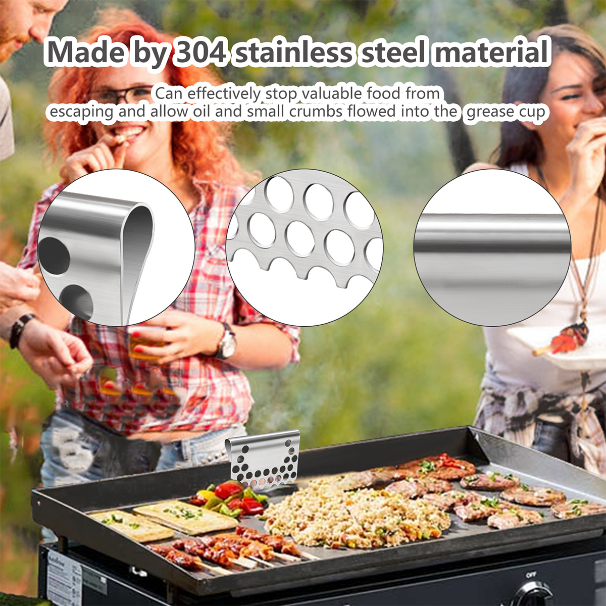 Mibote 8-Piece Griddle Accessories Kit photo 5