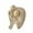 Beige, variant on Sunjoy Tech Fall Winter Children Hat Knitted Cartoon Ear Decor Warm Ear Protection Infant Baby Cap Beanie Thick Soft Elastic Button Closure Unisex Anti-slip Lightweight Hat