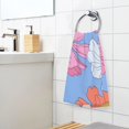 thumbnail image 5 of Cute Flowers Hand Towel Cotton Bath Towel Large Face Towels Absorbent for Bathroom Home Hotel, 5 of 7