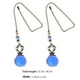 thumbnail image 2 of ADDHAT 2Ud Colgante Azul De Con Cadena Para Ventilador Accesorio Decorativo, 2 of 7