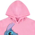thumbnail image 5 of Disney's Lilo & Stitch Girls Pullover Hoodie - Little and Big Girls Sizes 4-16 Hot Pink, 5 of 6