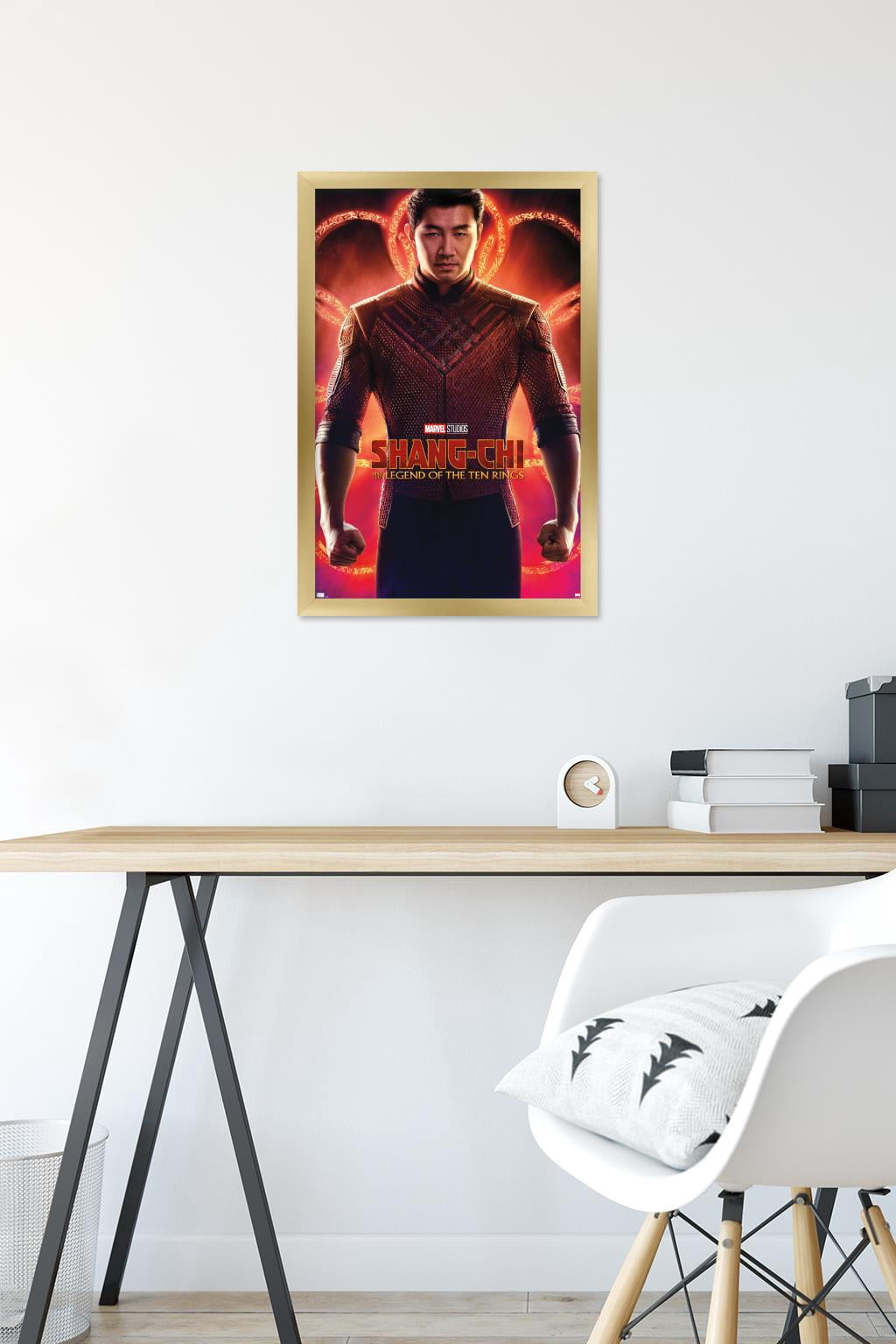 Marvel Shang-Chi and the Legend of the Ten Rings - Teaser Wall Poster, 14.725" x 22.375", Framed
