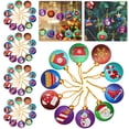 thumbnail image 4 of 50 Uds Kits Llavero Diamantes Navidad Bonitos 5D DIY Coloridos Cgtredaw, 4 of 4